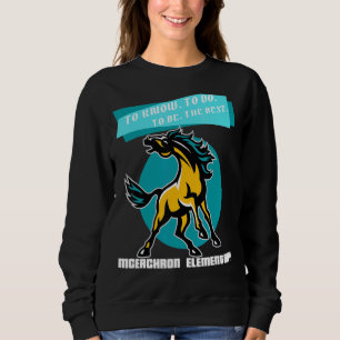 Moletom Mustangs Elementares Mceachron Para Saber Fazer Pa