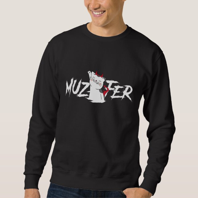 Moletom Muzifer I Cat Kitten Lucifer Devil Lu (Frente)