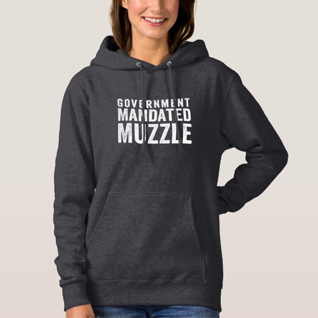 Moletom Muzzle Mandado pelo governo (Frente)