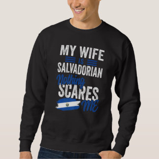 Moletom My Wife Is Salvadorian Salvador Heritage Roots Fla