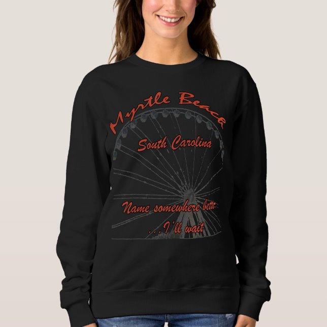 Moletom Myrtle Beach S Carolina (Frente)