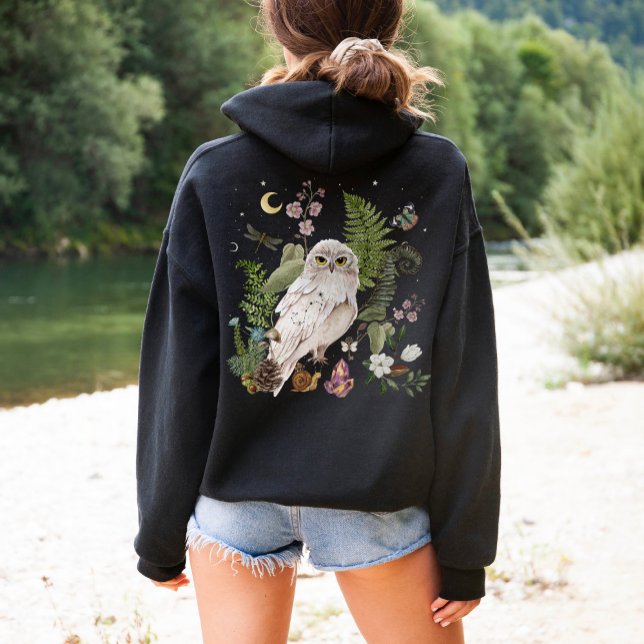 Moletom Mystical Snowy Owl Hoodie (Criador carregado)
