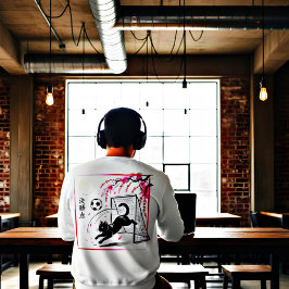 Moletom Mystical Soccer Cat Anime Fans & Night Game Lovers