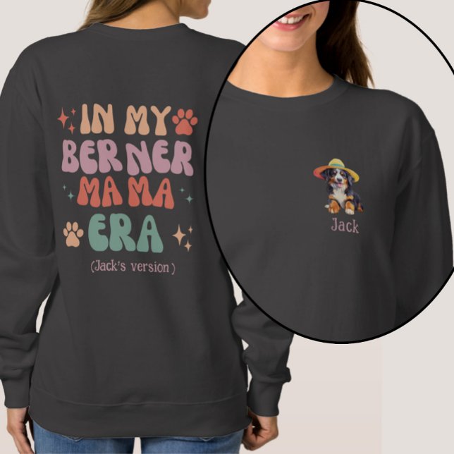 Moletom Na Minha Época da Mãe Berner Personalizou a Mãe do (Criador carregado)