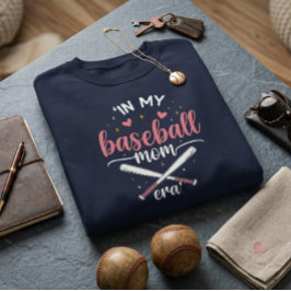 Moletom Na Minha Era de Mãe de Beisebol Engraçado Mãe de B