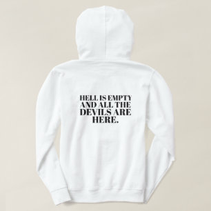 Moletom Na moda de Texto Personalizado Engraçado Cinza Hom