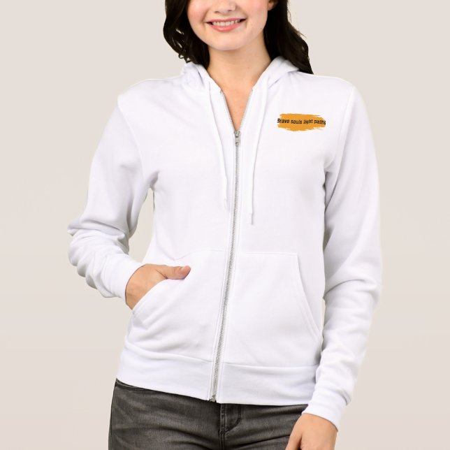 Moletom Na moda Hoodie para raparigas (Frente)