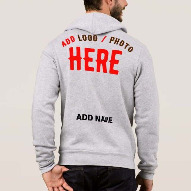 MOLETOM NA MODA MODERNO PERSONALIZÁVEL ASH VERIFICADO COM  (Verso)