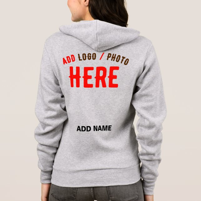 MOLETOM NA MODA MODERNO PERSONALIZÁVEL ASH VERIFICADO COM  (Verso)