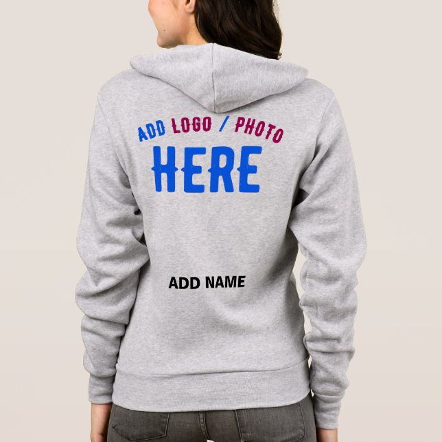 MOLETOM NA MODA MODERNO PERSONALIZÁVEL ASH VERIFICADO COM  (Verso)