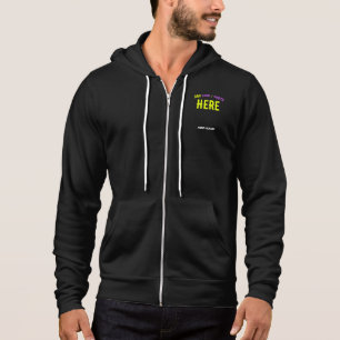 MOLETOM NA MODA MODERNO PERSONALIZÁVEL NEGRO VERIFICADO CO