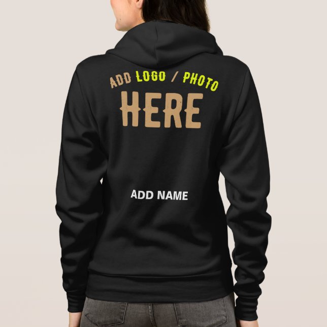 MOLETOM NA MODA MODERNO PERSONALIZÁVEL NEGRO VERIFICADO CO (Verso)