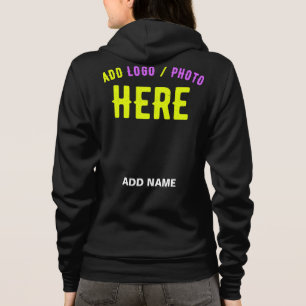 MOLETOM NA MODA MODERNO PERSONALIZÁVEL NEGRO VERIFICADO CO