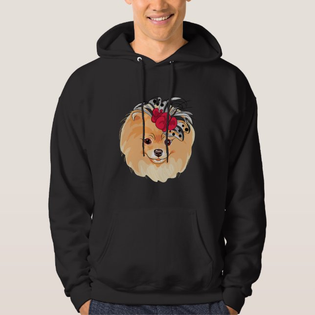 Moletom Na moda Pomeraniano (Frente)