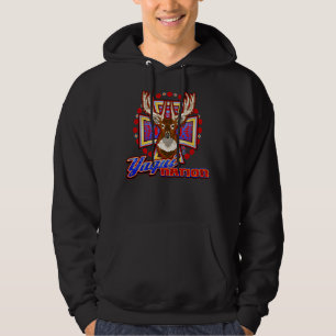 Moletom nação do design dos cervos do yaqui hoody