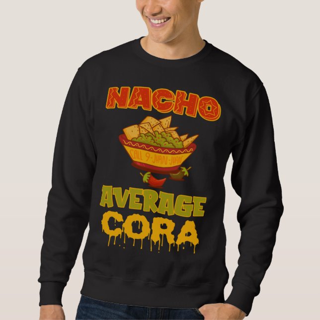Moletom Nacho Average Cora (Frente)