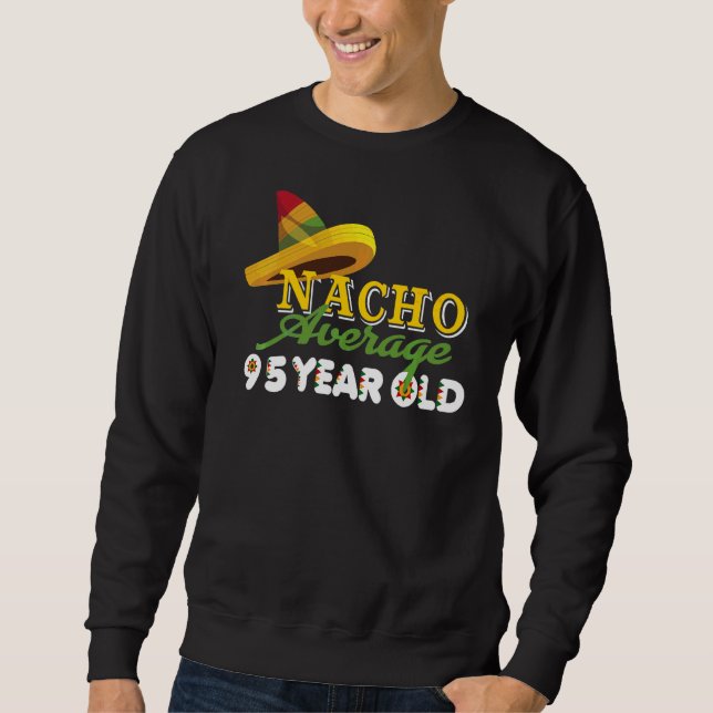 Moletom Nacho Média 95 anos Cinco de Mayo 95. (Frente)