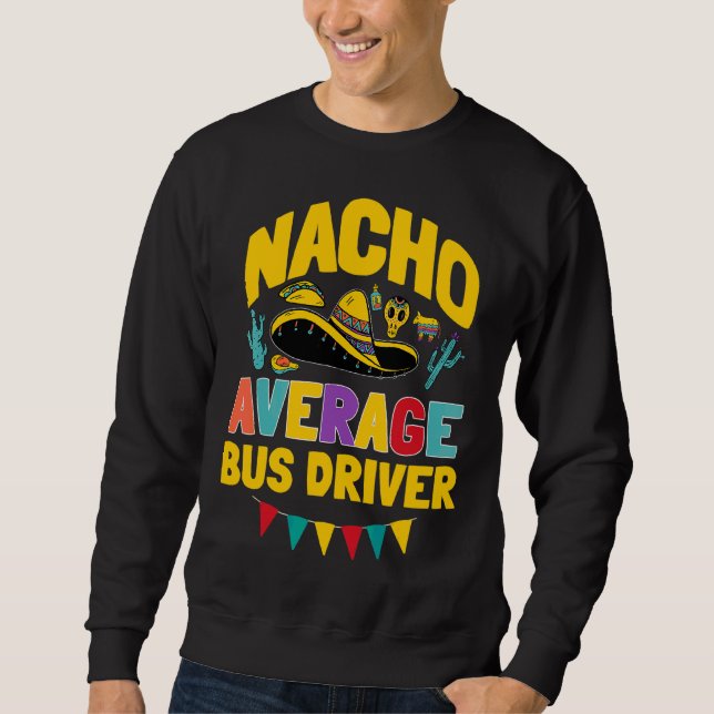 Moletom Nacho Média de Barramento Cinco de Mayo Correspond (Frente)