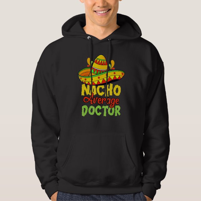 Moletom Nacho Média Doutor Cinco De Mayo Matchin Mexicano (Frente)