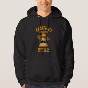 Moletom Nacho Média Emile Nome Personalizado Funny Taco