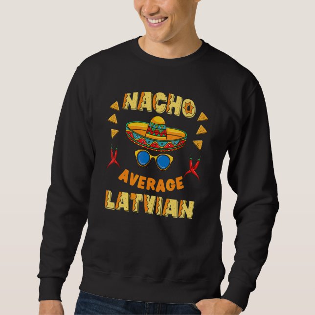 Moletom Nacho Média Letã Cinco De Mayo (Frente)