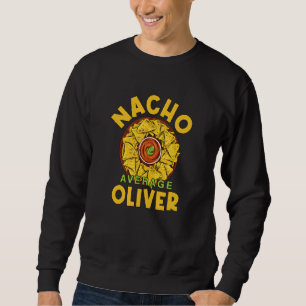 Moletom Nacho Média Oliver Foodie Humor Comida Mexicana