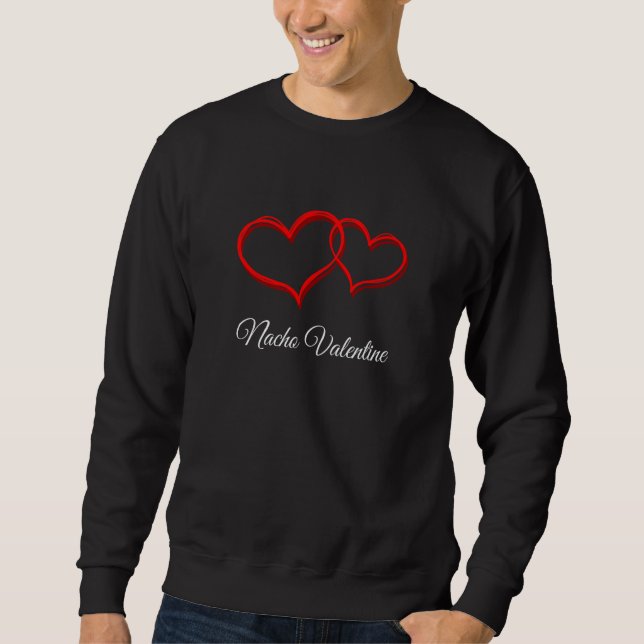 Moletom Nacho Valentine Valentines Day Humor Matching Coup (Frente)
