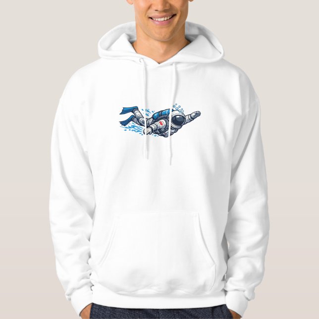 Moletom Nadador Astronauta (Frente)