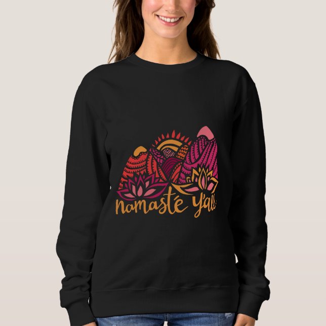 Moletom Namasté Y Todos (Frente)