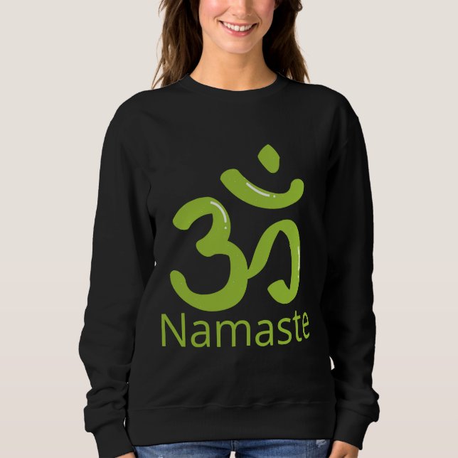 Moletom Namaste Yoga Design (Frente)