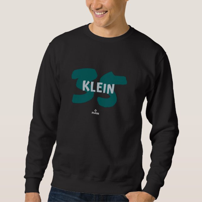 Moletom Name and Number Will Klein Seattle Baseball MLBPA (Frente)