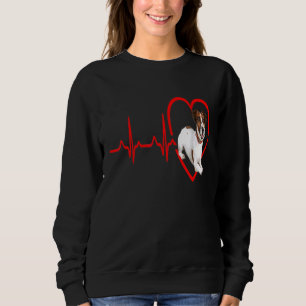 Moletom Namorados engraçados Jack Russell Terrier Heart Do
