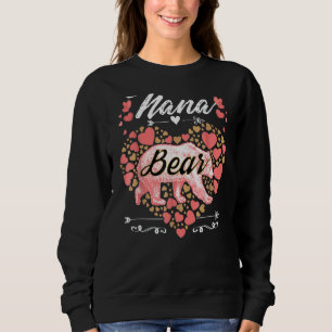 Moletom Nana Bear Para Mulheres Dia de as mães E Nasciment