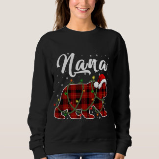Moletom Nana Bear Xmas Red Xadrez Matando Natal