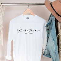 Nana Grandma Sweatshirt Personalizada