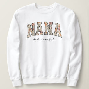 Moletom Nana Personalizada com Nomes de Netos