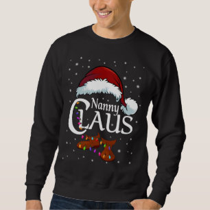 Moletom Nanny Claus Family Matando Nanny Claus Pajama
