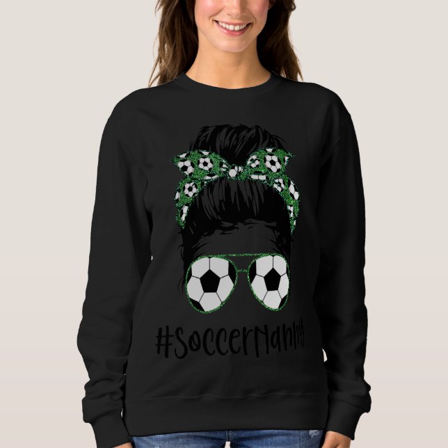 Moletom Nanny Soccer Nanny Bun Sunglass Mothe (Frente)