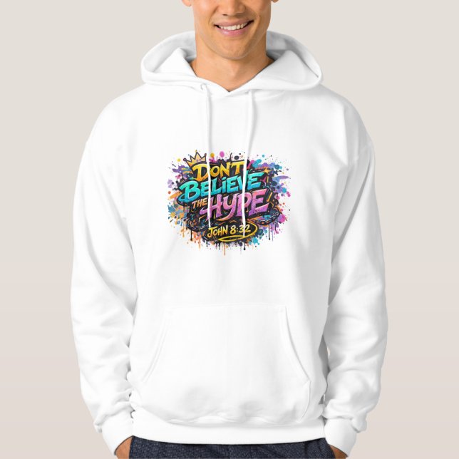 Moletom Não Acredite na Hype (Frente)