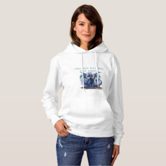 Moletom Não brinque bem com outros Hoodie