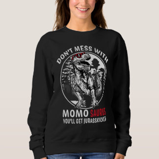 Moletom Não Brinque com a Vovó Jurasskicked Momo Saurus