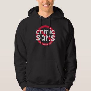 Moletom Não cómico sem Hoody escuro