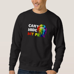 Moletom Não Consigo Esconder O Meu Orgulho Lgbtq LGBT Tran