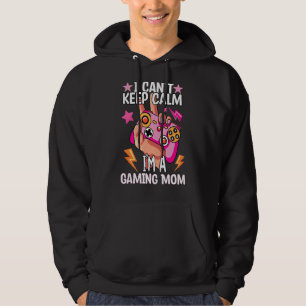 Moletom Não consigo ficar calmo, sou um jogo, mamãe, um jo