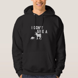 Moletom Não dou um presente de Rato, burro engraçado, piad