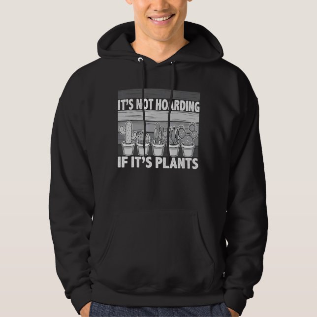 Moletom Não é açucaramento se é Plantas Gardener Cactus (Frente)