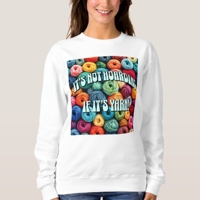 Moletom Não é açucaramento se é Yarn (Frente)