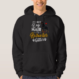 Moletom Não É Cabelo De Cão É Gliteira Rottweiler 1