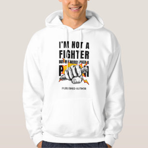 Moletom NÃO É UM COMBATENTE Autor Escritor NaNoWriMo