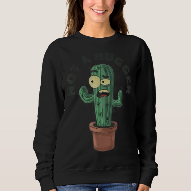Moletom Não É Um Idiota De Cactus, (Frente)